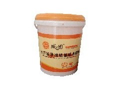 水泥基渗透结晶防水浆料 

    产品特点
    威尔固渗透结晶防水浆料是德国威尔固环保建材有限公司采用独特的复合改进工艺研制而成的环保湿固型防水涂料，它液态常温施工，操作简便、安全、工期短，固含量高，易成膜无接缝。该产品对水泥基层渗透深度可达5mm-20mm与基层融为一体，从而让防水层拥有与基层同等使用年限，同时具备刚性和柔性防水材料的特点。荣获中国优质名牌产品称号。
    适用范围
    主要用于水泥基层的防水施工。特别适用于屋面、卫生间、外墙、水池遂道、地下室的防水、防潮，及工程修补复合防水。
    使用指南
    先将添加剂倒入容器，再将粉料慢慢倒入其中，充分搅拌至均匀无颗粒无沉淀的膏糊状。静置五到十分钟后，再搅拌一次，方可使用。用毛刷或滚筒直接涂刷胶浆于基面上，不可漏刷。为防止沉淀，操作过程中应保持间断性搅拌。
    产品用量
    用于防潮：涂抹厚度约0.5-0.7mm，用量视基面平整厚度而定；
    用于防水：涂刷2至3遍（各遍的方向应该相互垂直），涂抹厚度约1.2-1.4mm。
    用量视基面平整厚度而定。
    基面处理
    基面须稳固、洁净、平整光滑、无灰尘、无油污、无脱落物及其他碎屑物质；明显的孔隙、砂眼须用水泥砂浆堵塞、抹平，尖锐的边缘应除去；预先湿润基面，等自然干燥至无明水为准。
    注意事项
    防水层完全干固后方可做其他覆盖层；
    不能在5°C以下或潮湿又不通风的环境下使用，否则影响成膜效果；
    露天施工且阳光直射，应采取适当的保护措施，防止开裂；
    严禁将已干固的胶浆加水混合再使用。
    设防标准请参照有关规范。
    包装保存
    避免阳光直接照射，未启封产品可保存12个月。
 
 
 
